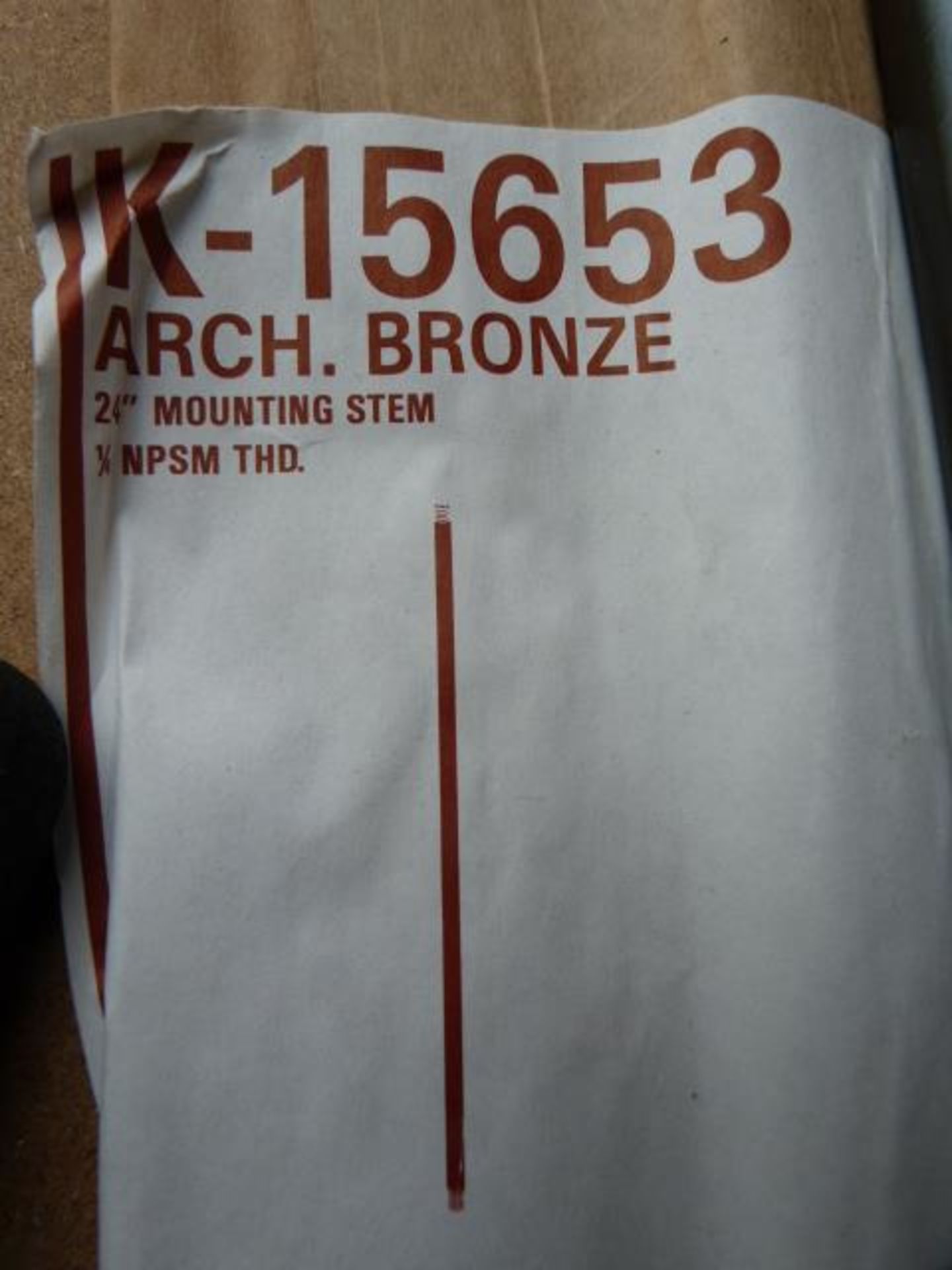 *K-15653 Arch Bronze 24" Mounting Stem