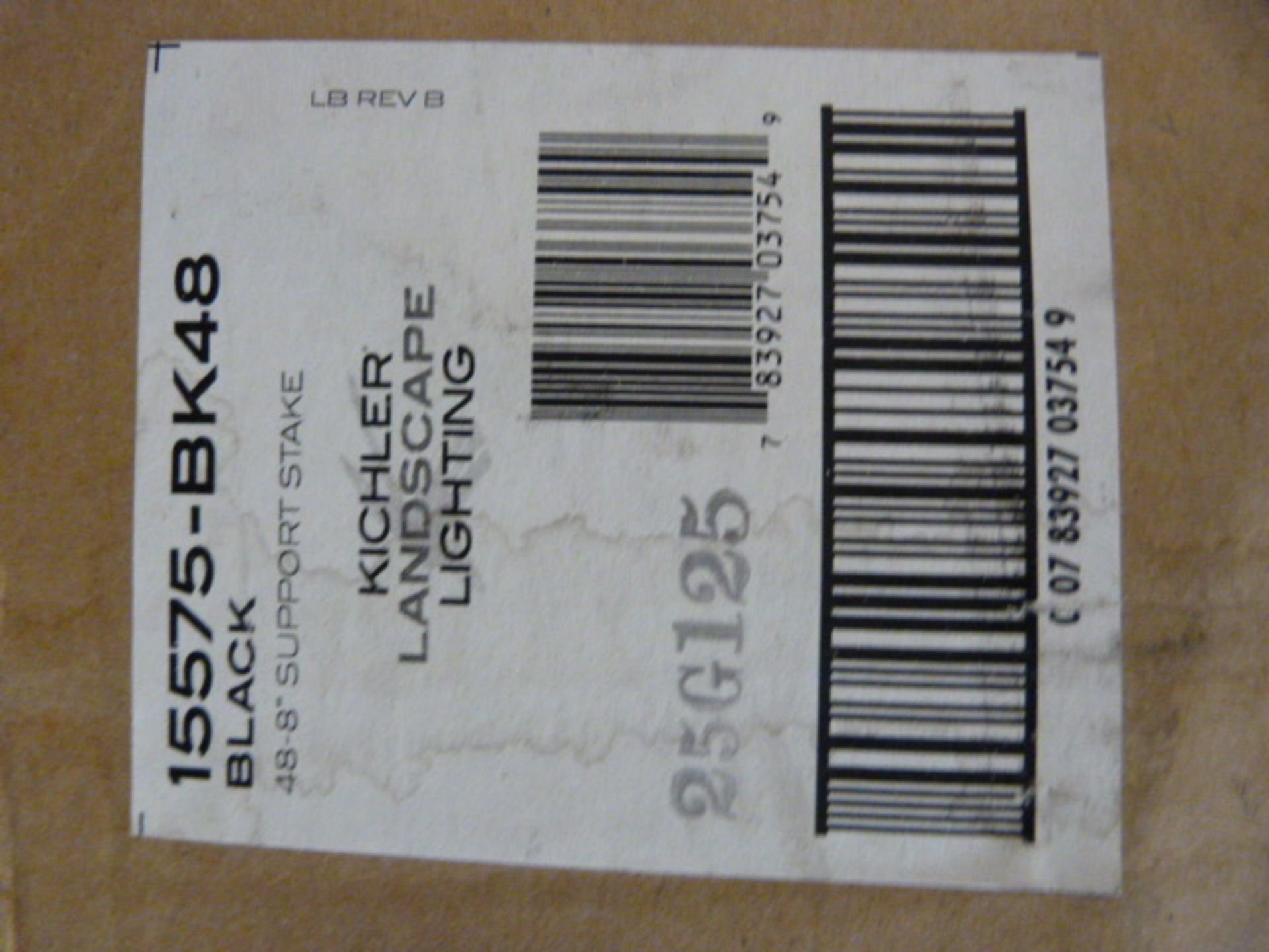 *Box of 15575-BK 8" Black Supporting Stakes - Image 2 of 2