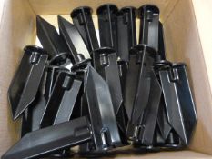 *Box of 15575-BK 8" Black Supporting Stakes