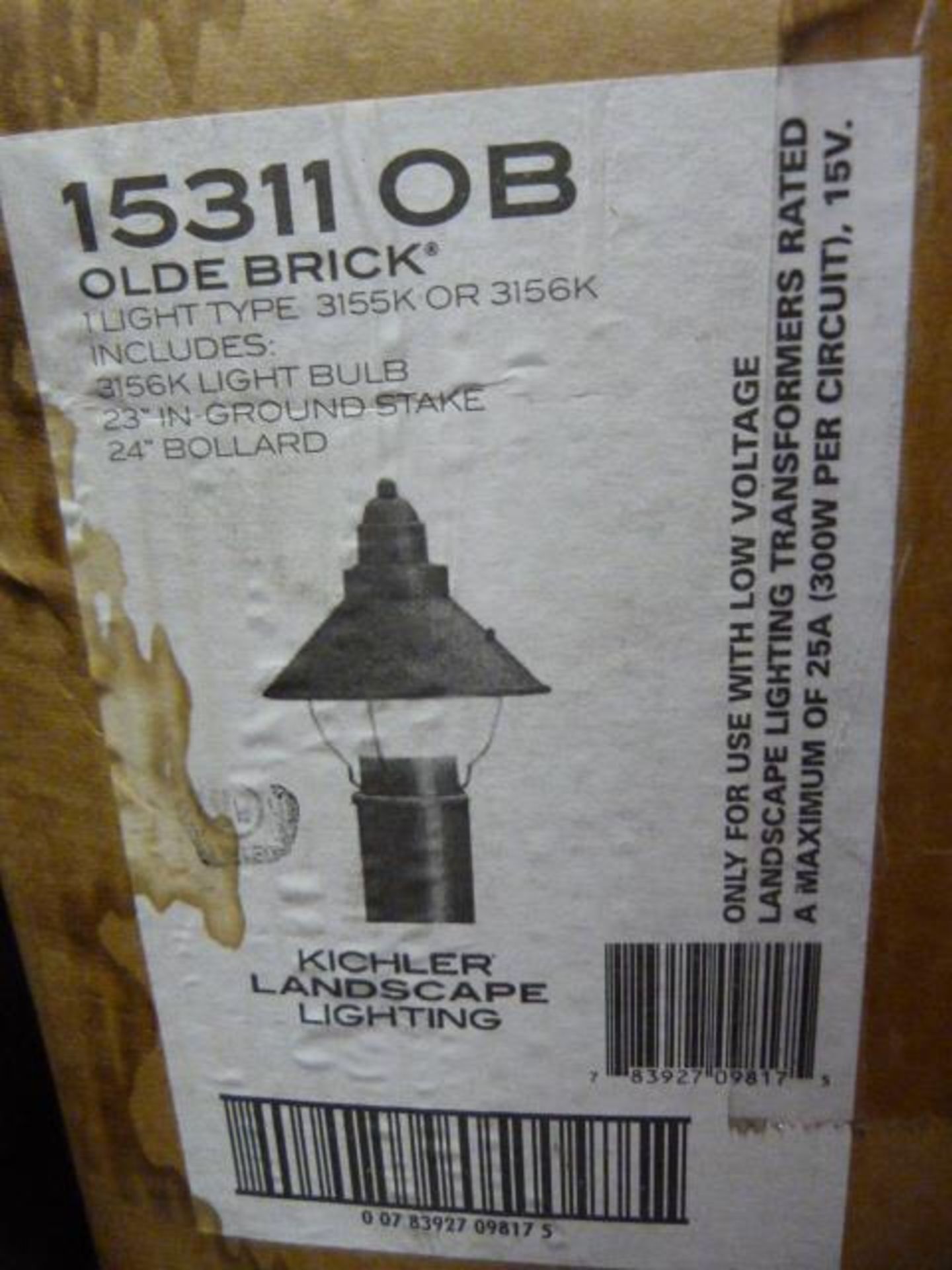 *1531-OB Old Brick Light Fitting - Image 2 of 2