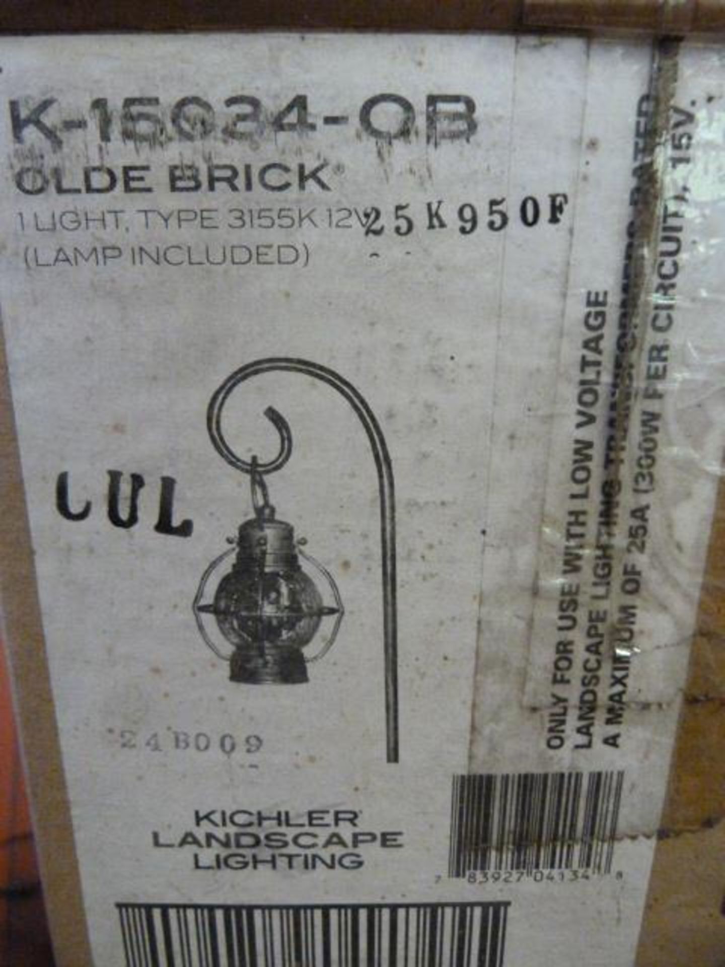 *K-15024-OB Old Brick Light Fitting - Image 2 of 2