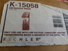 *K-15058 Unfinished Wood Light Fitting