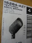 *Box of Four 15284-AZT Textured Arch Bronze Lights