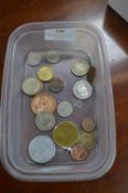 Small Lot of Foreign and UK Coinage