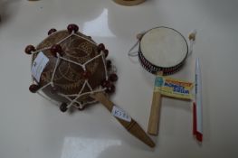 Monkey Drum and Another Percussion Instrument