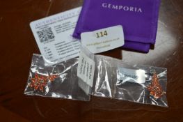 Gemphoria Topaz Sterling Silver Earrings, Metal Weight: ~4.82g