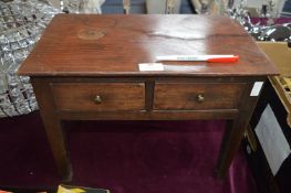 Miniature Vintage Oak Desk