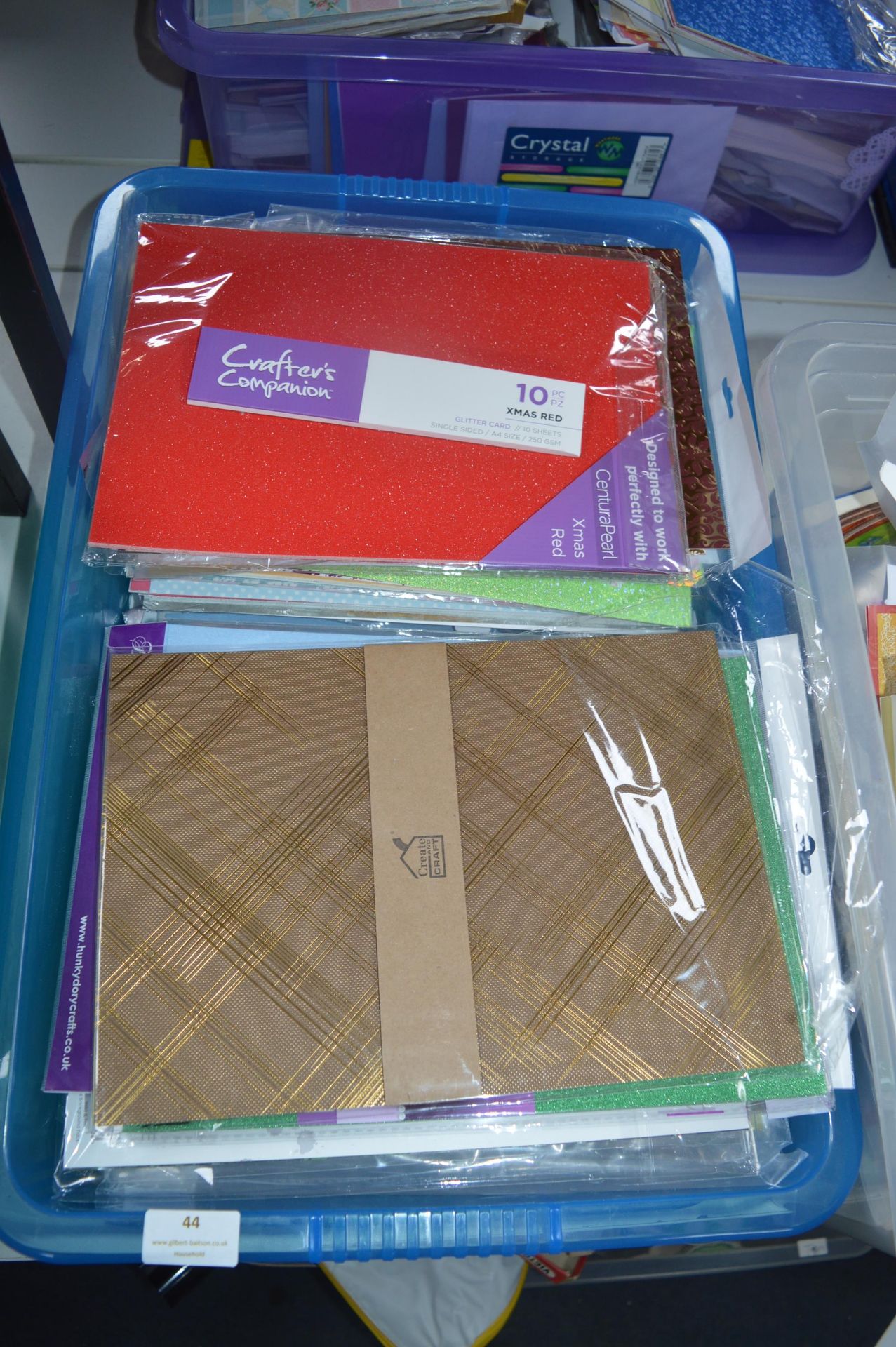 Storage Container of Decorative Card and Paper