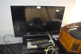 Panasonic Viera 24" TV plus VHs Player and Alba DV