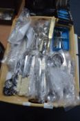 Assorted Vintage and Retro Cutlery Including Viner