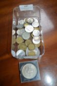 Assorted UK and Foreign Coinage, Tokens, etc.