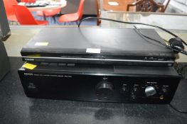 Denon Integrated Amplifier plus Toshiba DVD Player