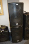 Pair of Alto Professional SX115 Tourmax Speakers