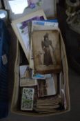 Vintage Postcards, Cigarette Cards, etc.