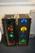 Twin Cased DJ Light System