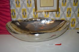Large Metal Decorative Fruit Bowl