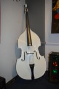 White Double Bass