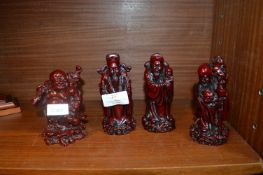 Four Chinese Figures