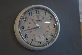 Retro Collection Wall Clock