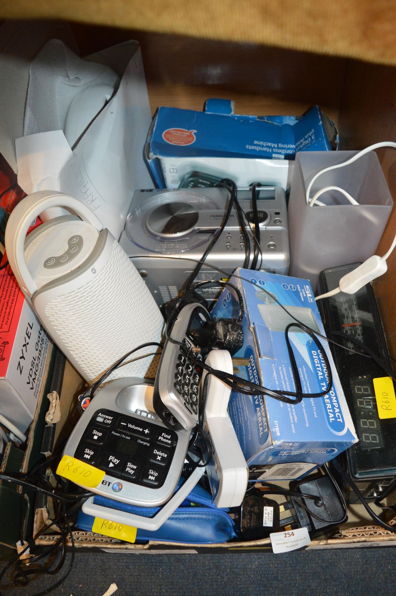 Electrical Items; DVD Players, Radios, etc.