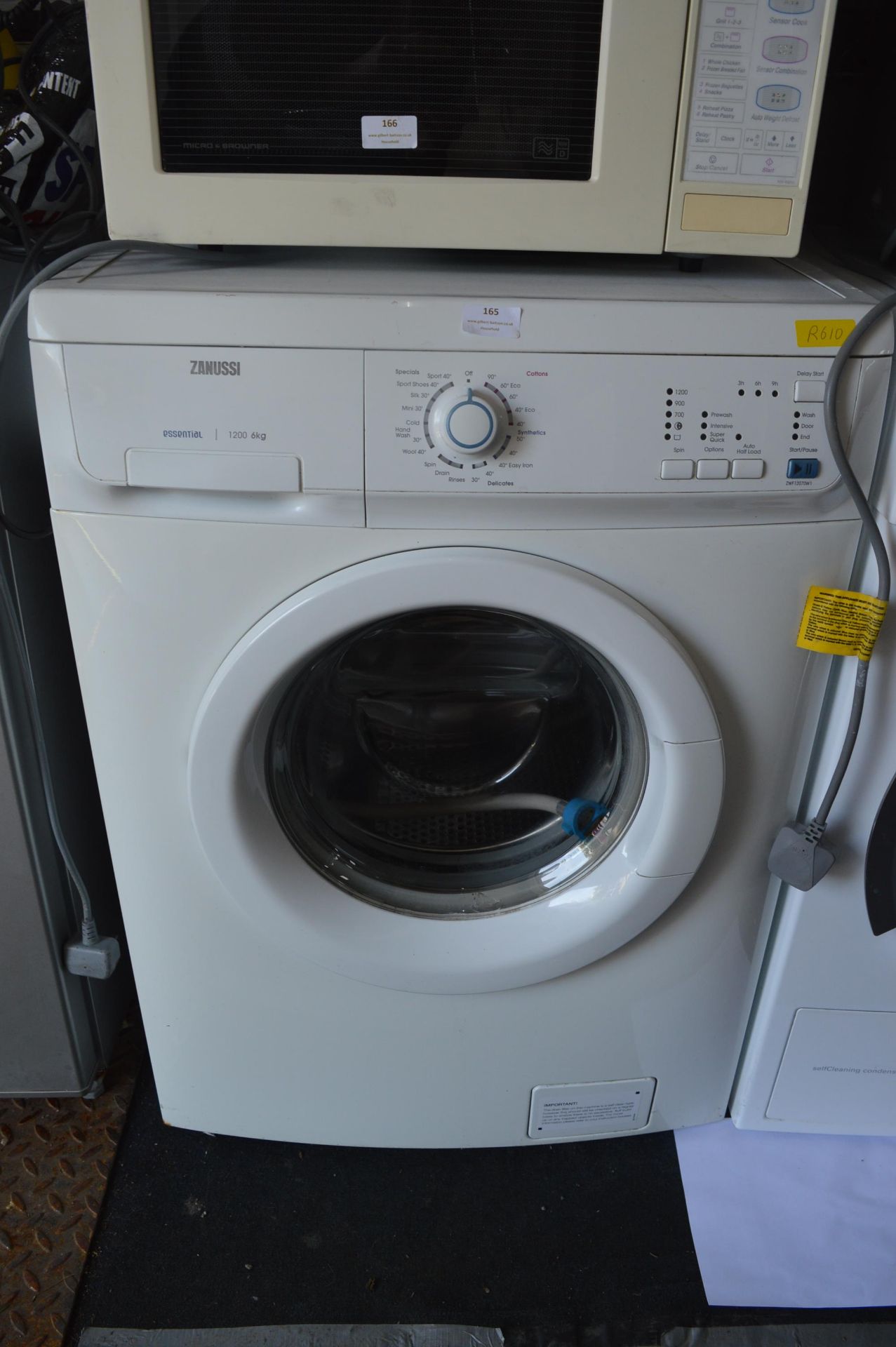 Zanussi Essential 6kg Washing Machine
