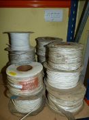 10 Spools of Security Cable (Some Part Used)