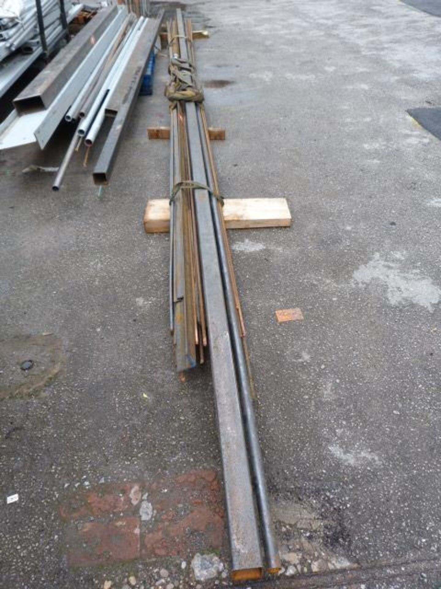 *Quantity of Steel Rods, Strips & Box Section - Approx up to 24ft Length (Straps Not Included)