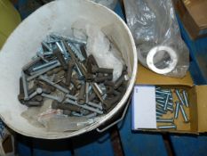 *10L Tub of Assorted Washers, Nuts, Bolts etc