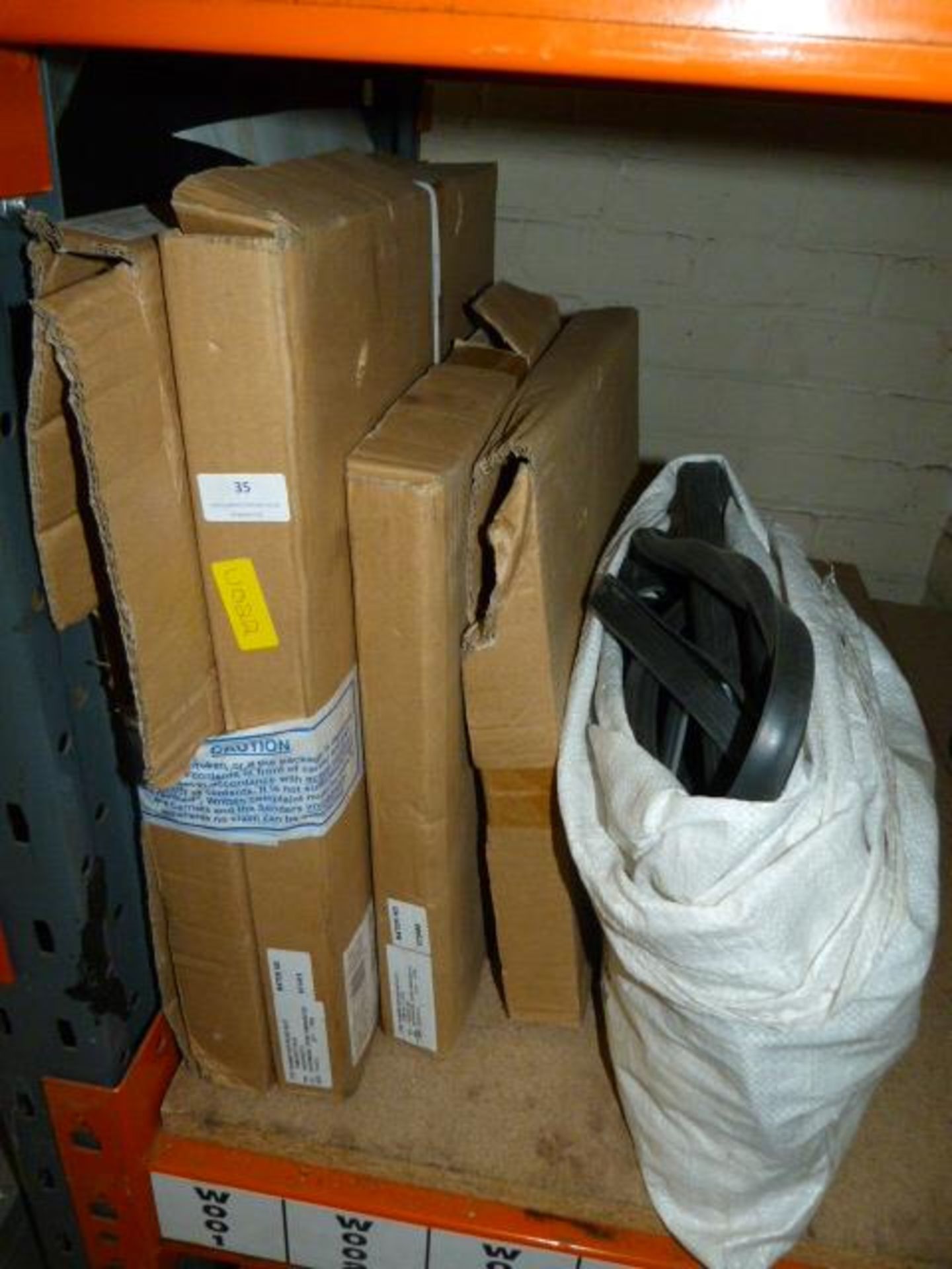*4 Boxes and Sack of Rubber for Round Slot Tubes
