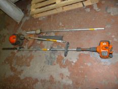 Husqvarna Long Handled Hedge Cutter with Helmet, a