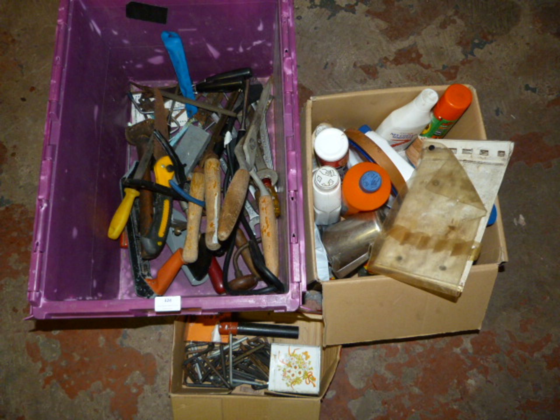 Quantity of Allen Keys, Spanners and Assorted Tool