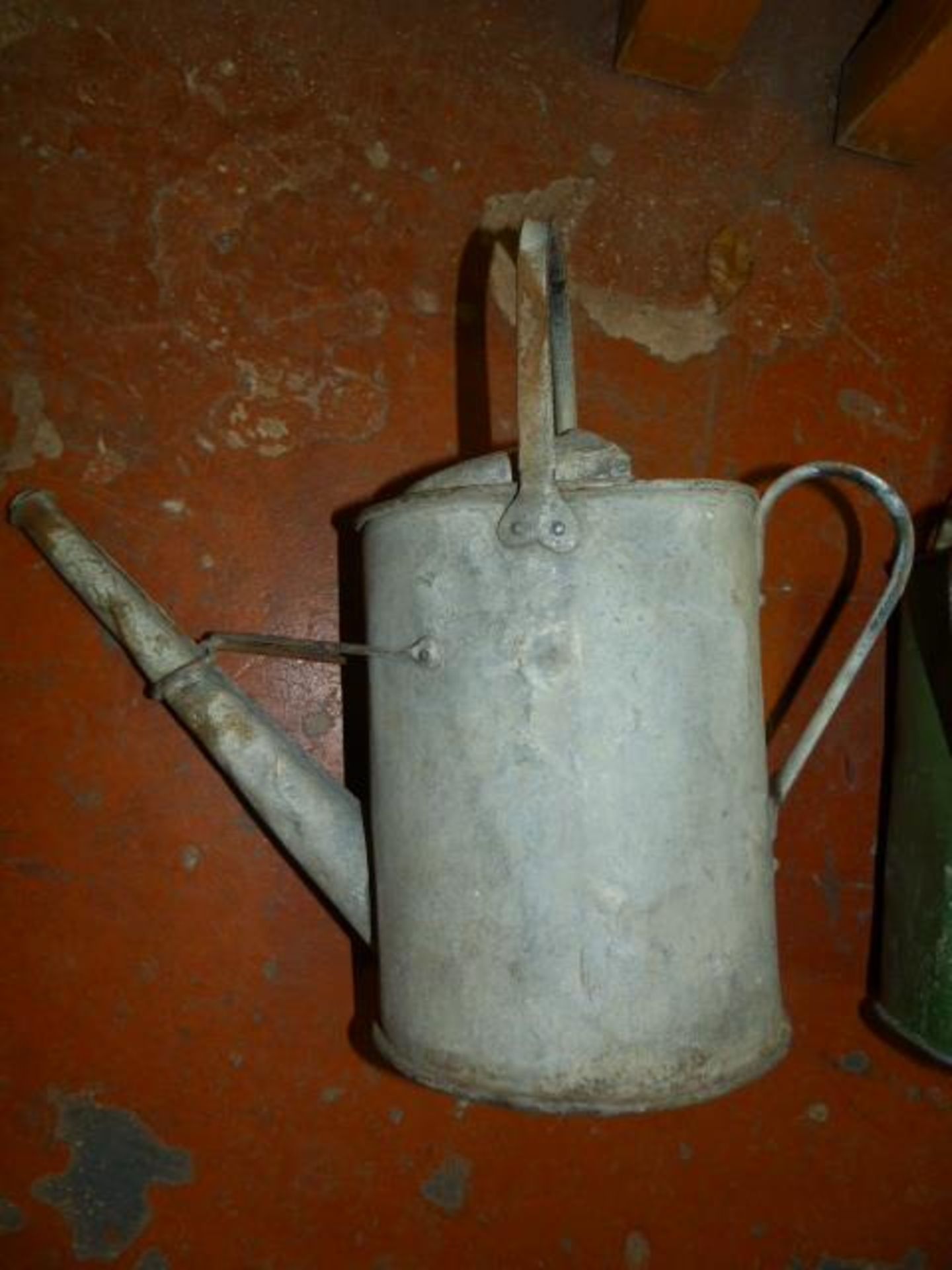 Two Galvanised Watering Cans - Image 3 of 3