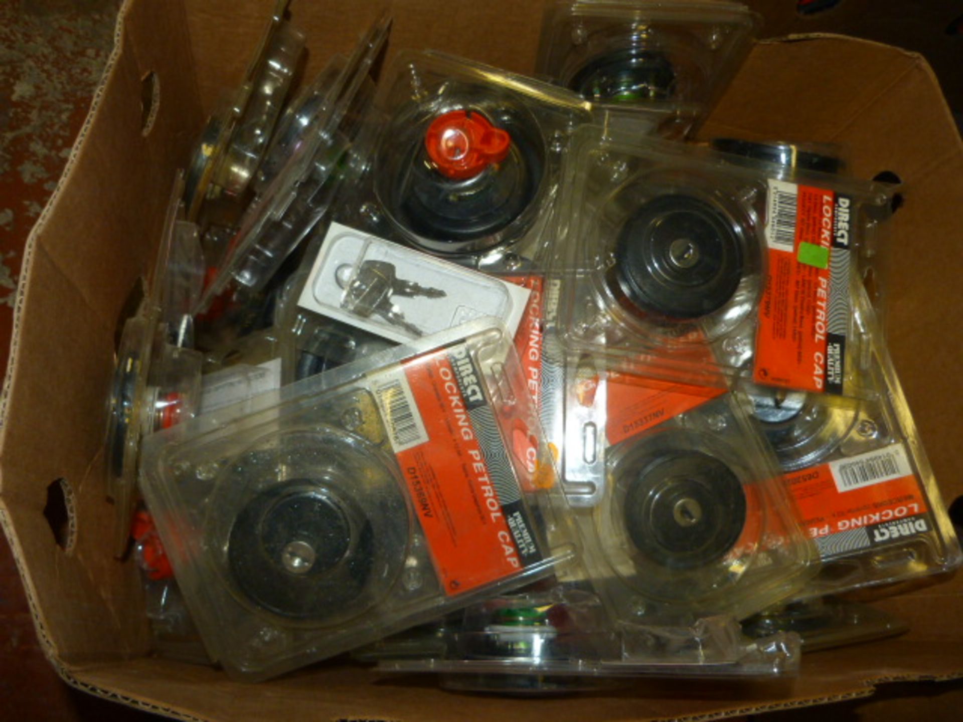 Large Quantity of Locking Petrol Caps