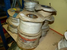 10 Spools of Assorted Cable