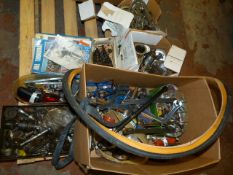 Quantity of Bike Parts, Accessories and Tools