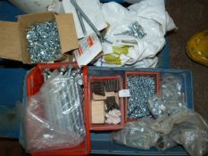 *Assorted Butterfly Nuts, Screws, Bolts & Raw Plugs