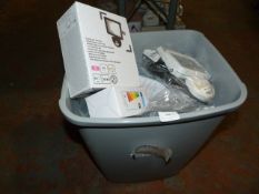 *Bin Containing, Floodlights, Light Bulbs, etc. (A