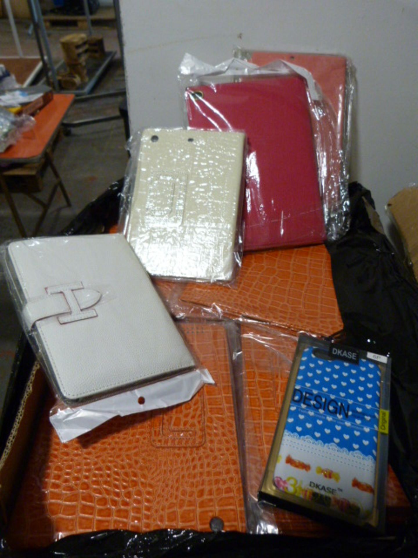 *Box of Various Phone and Tablet Cases