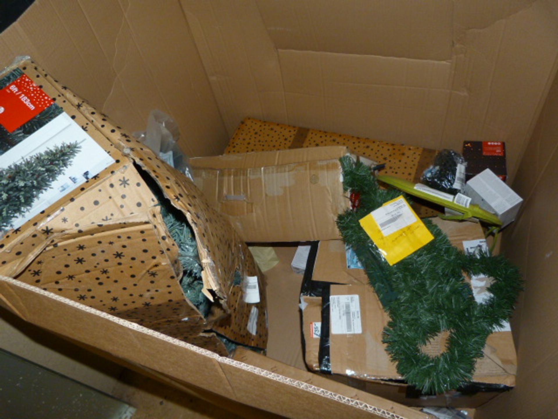 *Pallet of Salvage; Christmas Lighting and Trees