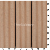 * 3 boxes of Teak Composite Floor Tiles (11 tiles per box, tile size 30cm x 30cm)