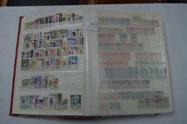 Stamp Album; Austria, Belgium, Bulgaria, Czechoslo