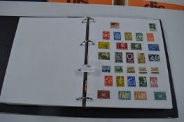 Stamp Album; Egypt, Norway, Netherlands, Switzerla