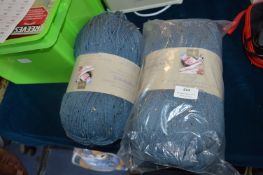 2x 400g Rustic Aron Yarn Wool Spools