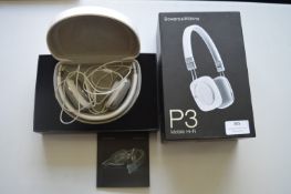 Bowers & Wilkins P3 Mobile Hi Fi Headphones