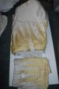 *Harlequin Gold & Cream Double Bed Cover Set