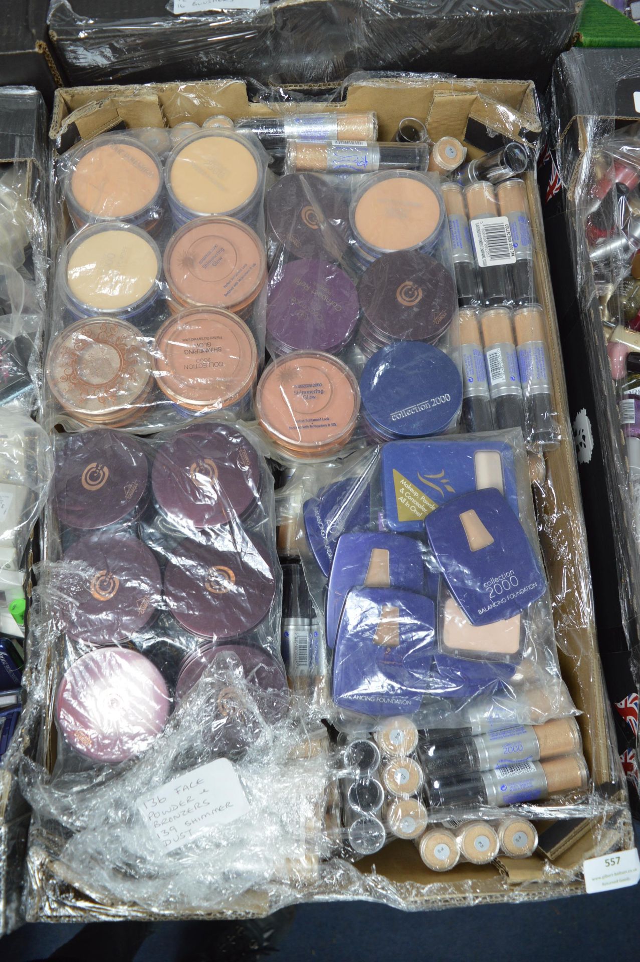 138 Face Powder & Bronzers plus 139 Shimmer Dust