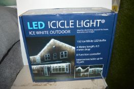 *LED Icicle Lights 4m length