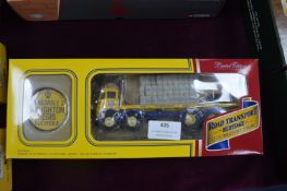 Corgi Diecast Road Transport Heritage Foden FG Eight Wheel Platform Lorry Blue Circle Cement