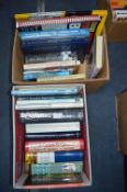 Two Boxes of Books; History, Atlas', etc.