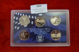 United States Mint 50 States Quarters Proof Set 20